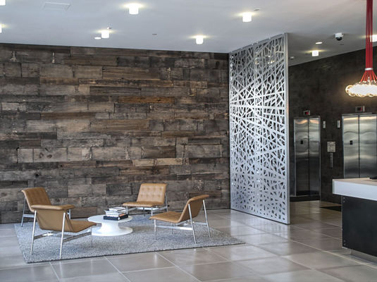 Vintage Wood Carved Room Divider Screen Hanging Panel Eco Friendly